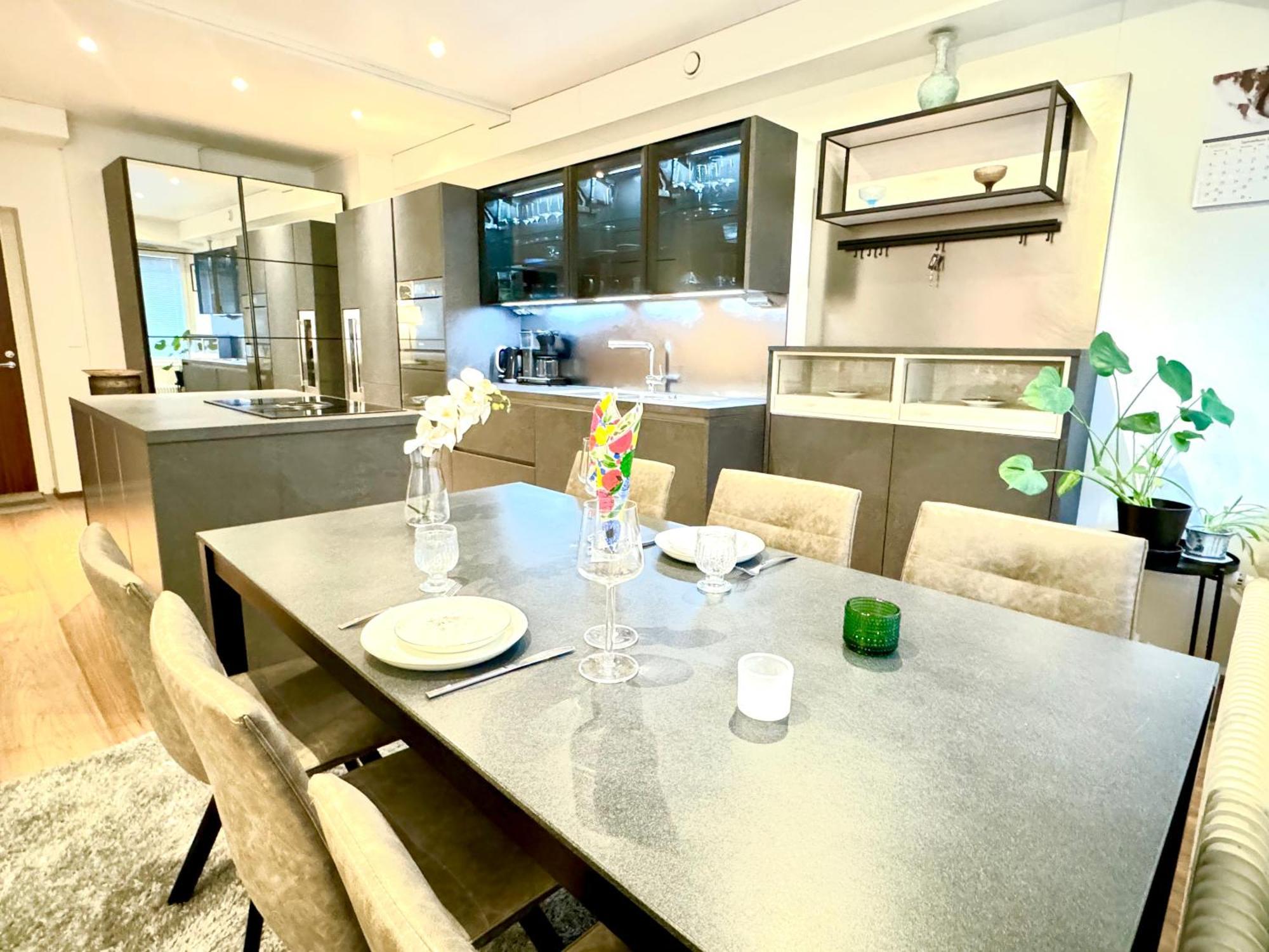 Apartament Turku Central Luxury Modern Cozy Flat 69M2 Zewnętrze zdjęcie
